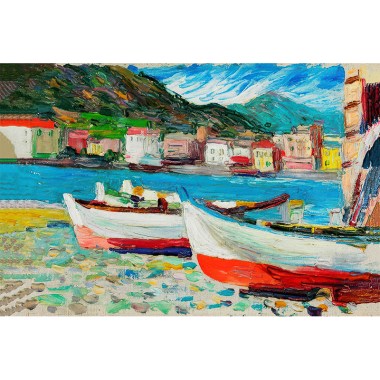 Rapallo boten - Wassily Kandinsky